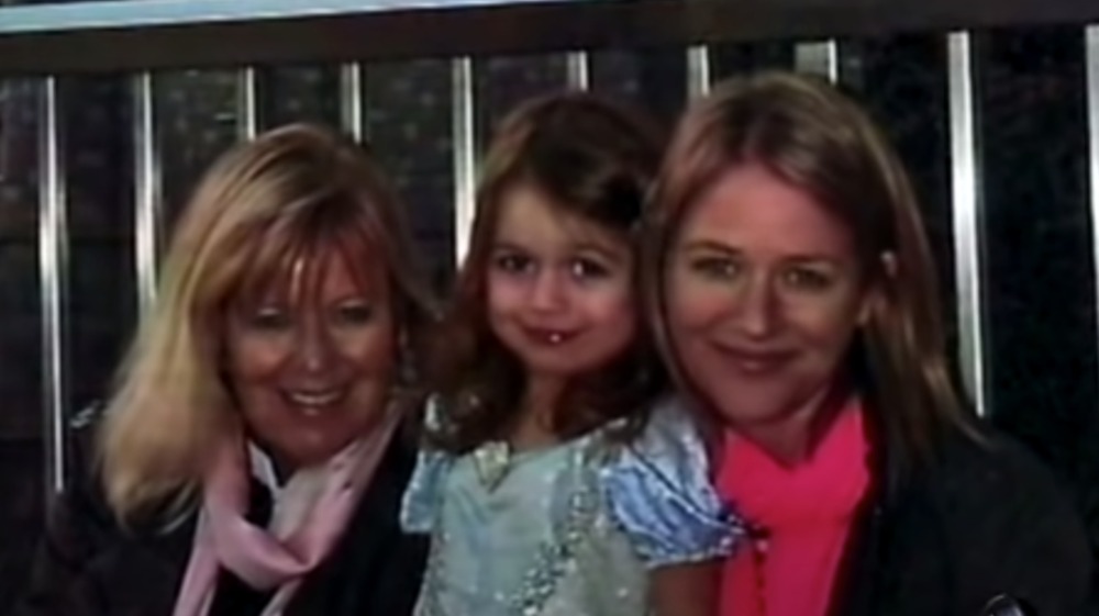 Bernie Madoff's wife with granddaughter and daughter-in-law