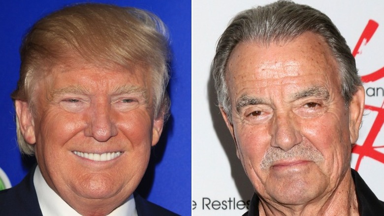 Eric Braeden and Donald Trump side by side