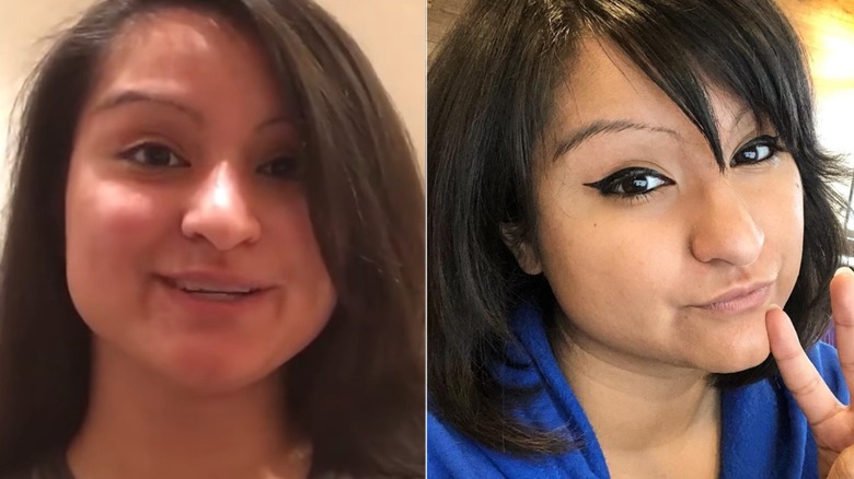 Aphmau with and without makeup