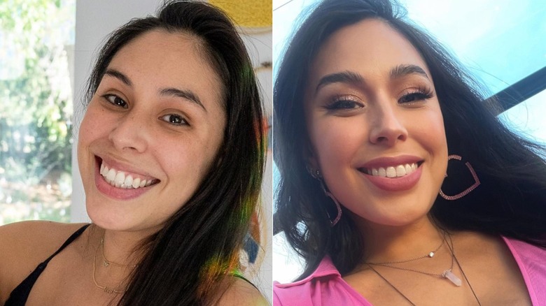 iHasCupquake with and without makeup