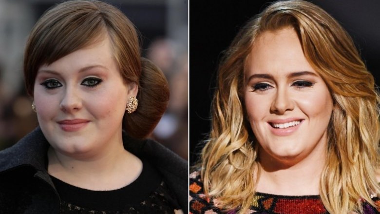 Adele before and after nose job