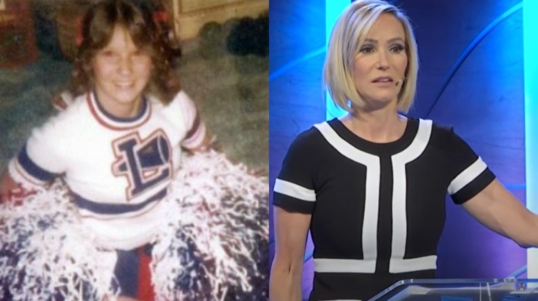 Paula White-Cain as a child and in the 2010s