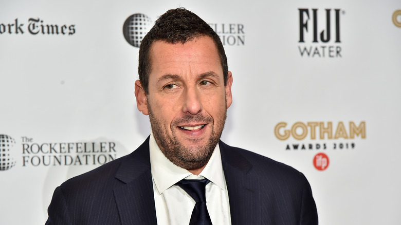 Adam Sandler posing