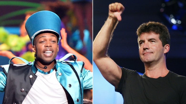 Todrick Hall and Simon Cowell