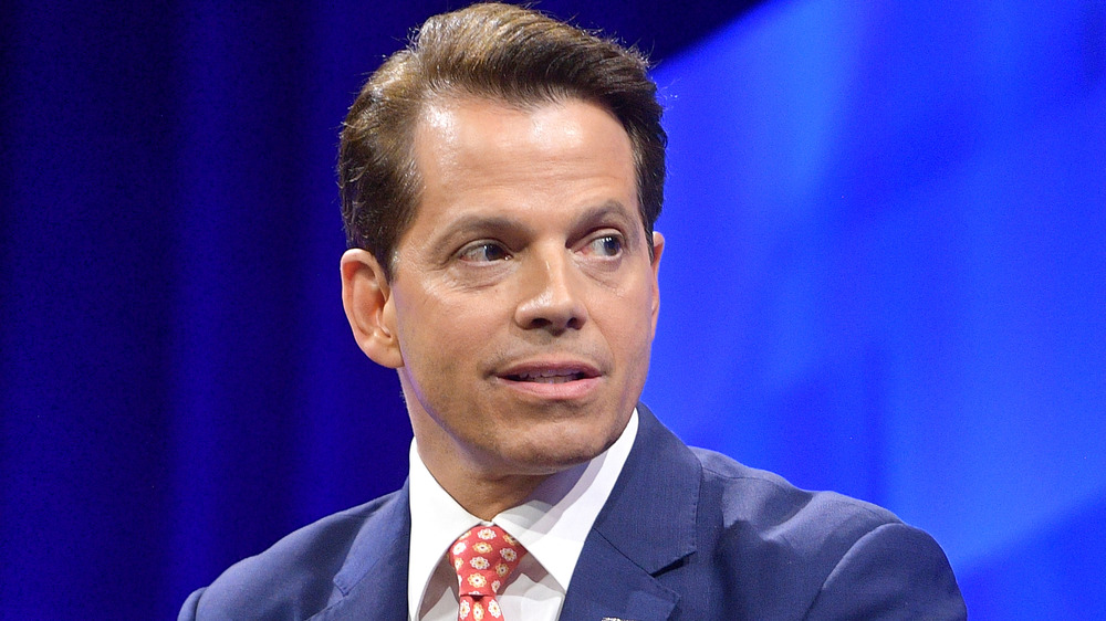 Anthony Scaramucci smiling and looking off to the side 