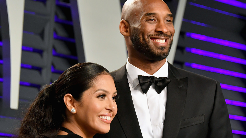 Vanessa Bryant and Kobe Bryant on the red carpet