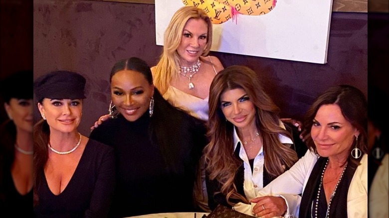 Real Housewives posing together on Instagram 