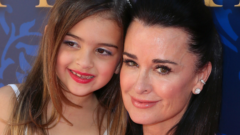 Kyle Richards with daughter Portia