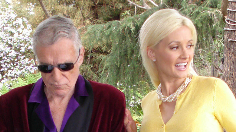 Hugh Hefner and Holly Madison