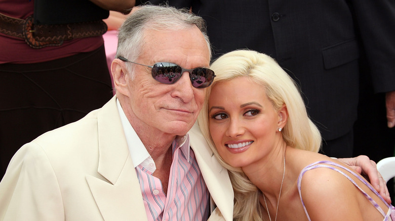 Hugh Hefner and Holly Madison