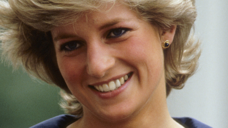 Princess Diana smiling