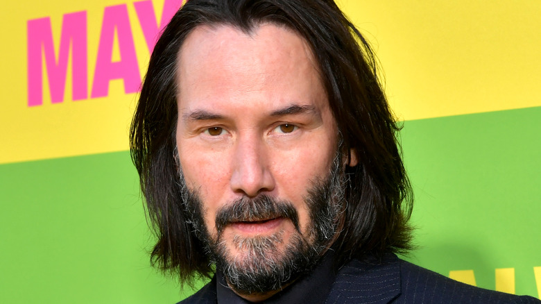 Keanu Reeves with beard