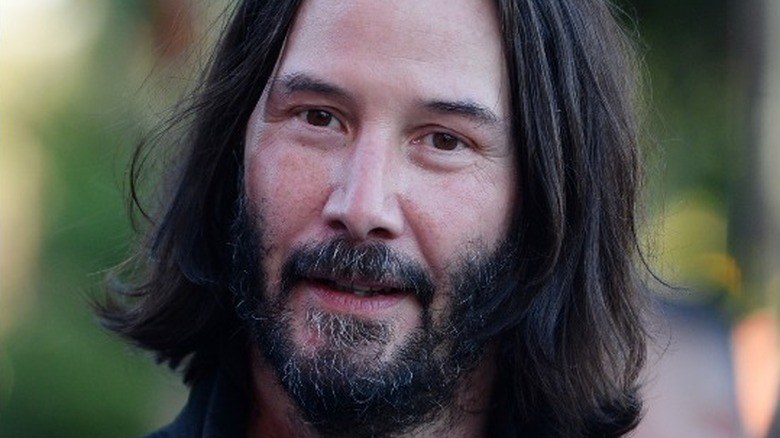 Keanu Reeves with beard