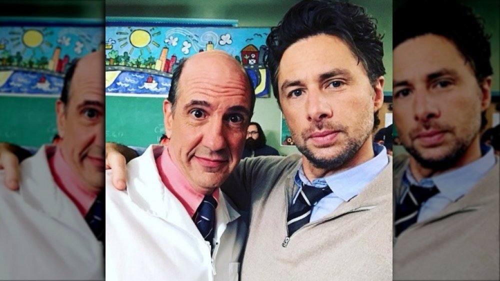 Sam Lloyd and Zac Braff