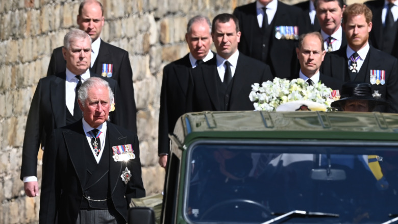 Prince Philip funeral procession