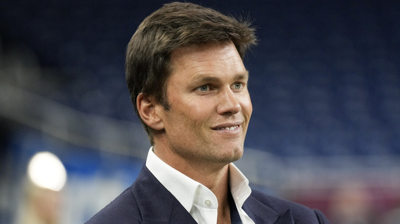 Tom Brady smiling