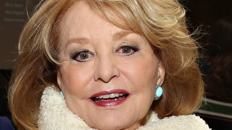 Barbara Walters smiling