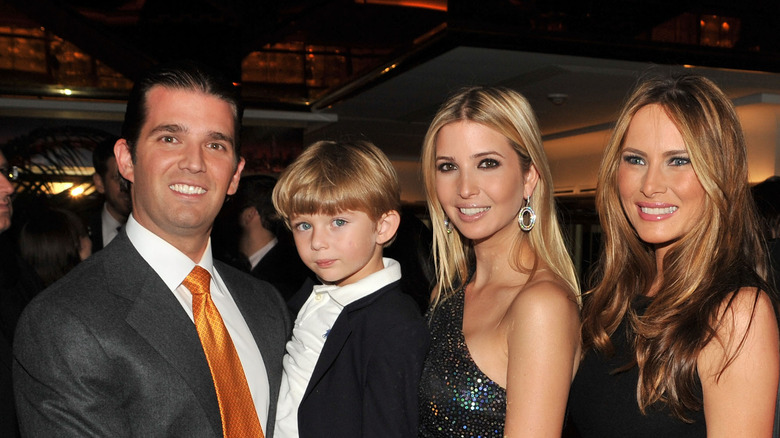 Donald Trump children and Melania