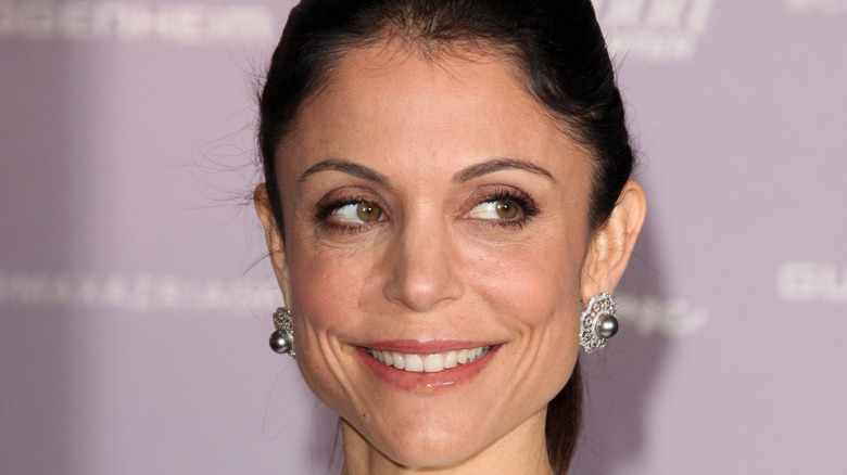 Bethenny Frankel smiles on camera