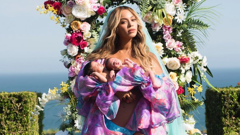 Beyonce with Rumi and Sir