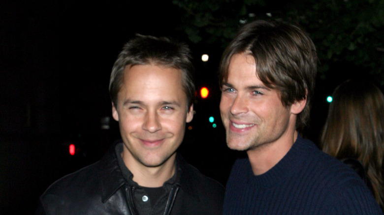 Chad Lowe and Rob Lowe younger