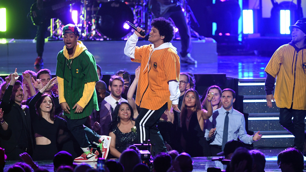 Bruno Mars performs onstage