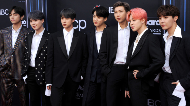 BTS on BBMAs red carpet