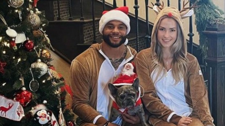 Dak Prescott Natalie Buffett Christmas tree