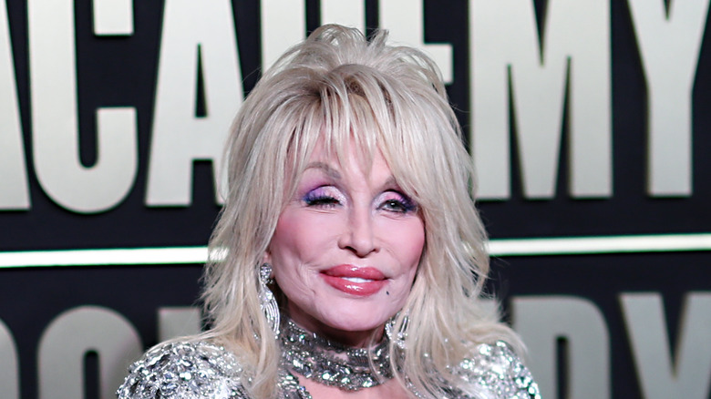 Dolly Parton glammed up