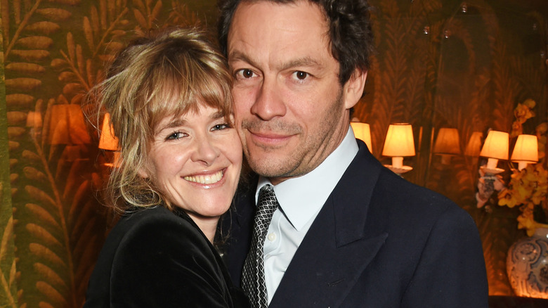 Catherine FitzGerald and Dominic West at an event 