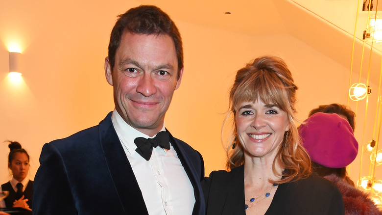 Catherine FitzGerald and Dominic West at an event 