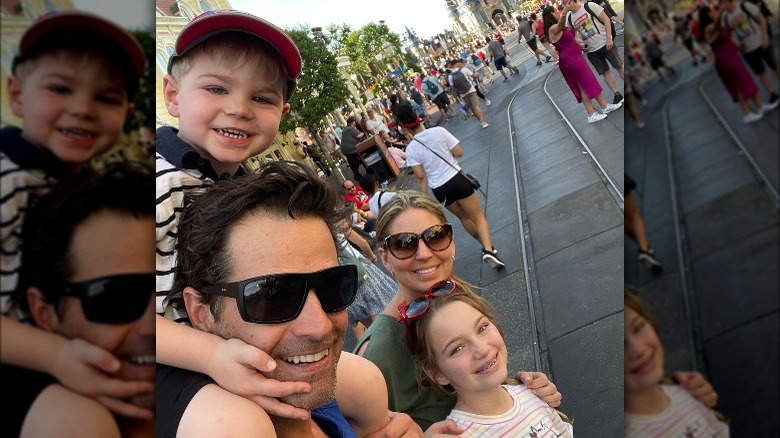 Rob and Eryn Marciano with their kids