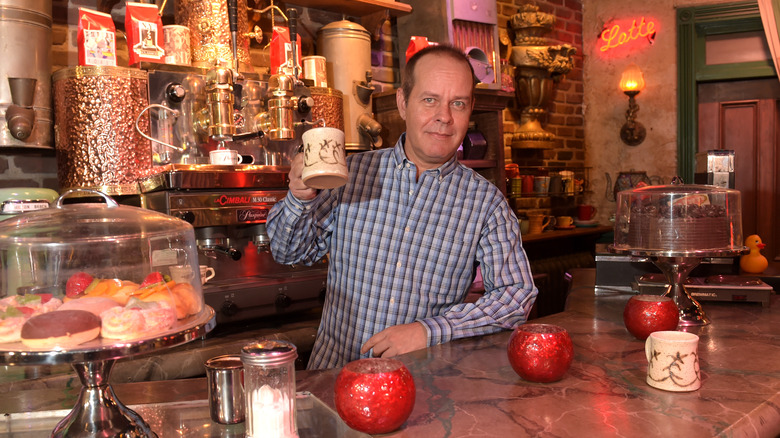 James Michael Tyler in Central Perk