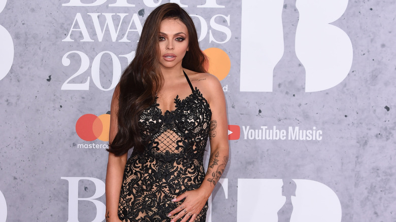 Jesy Nelson on the red carpet