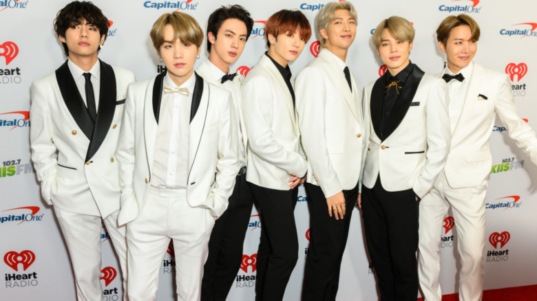 bts on red carpet