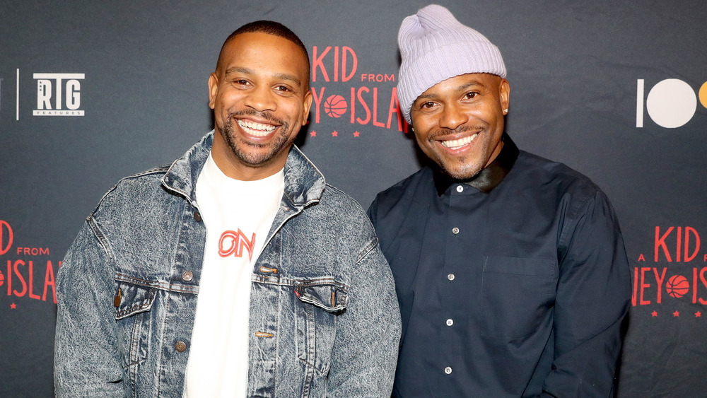 Coodie and Chike at the Kid From Coney Island premiere