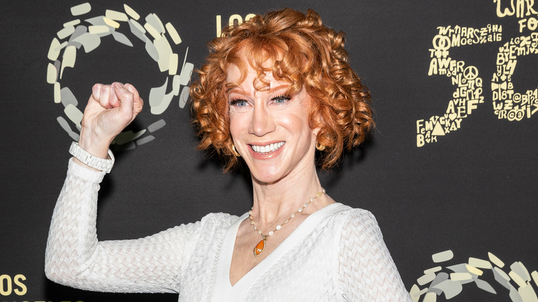 Kathy Griffin posing at event 