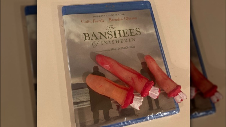 DVD and fake severed fingers