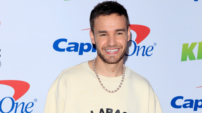 Liam Payne smiling