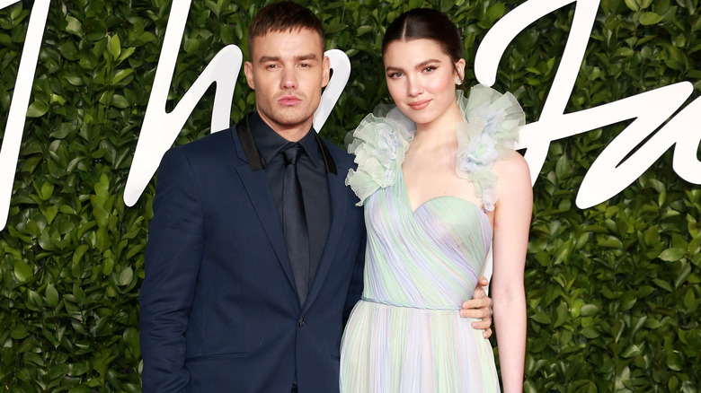 Liam Payne and Maya Henry on the red carpet