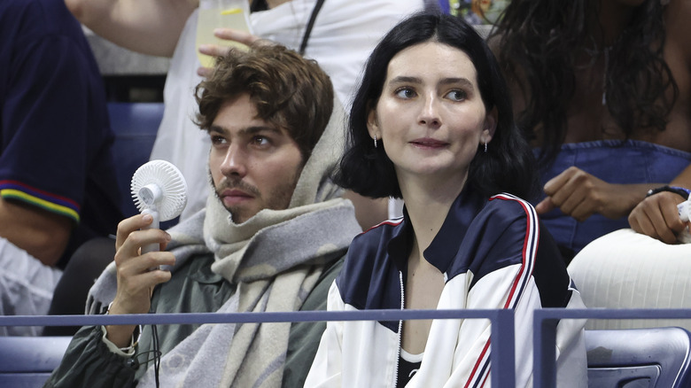 Louis and Meadow sitting 