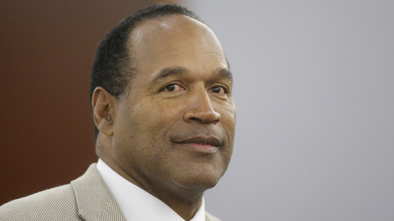 O.J. Simpson smiling