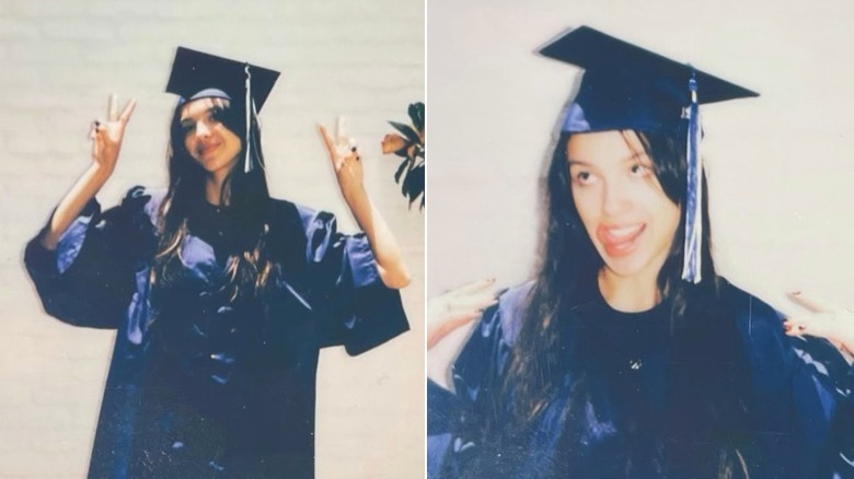 Olivia Rodrigo's graduation pictures