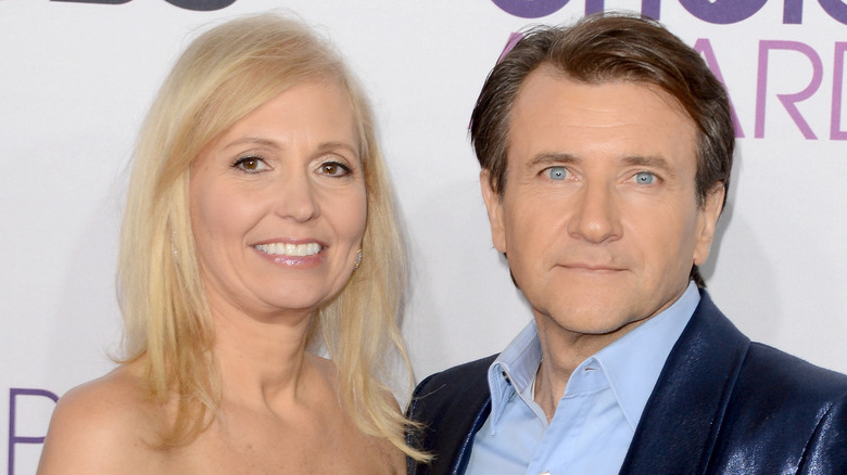 Robert Herjavec with Diane Plese on the red carpet