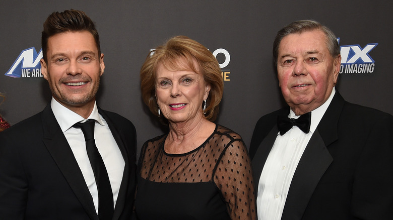 Ryan Seacrest and his parents