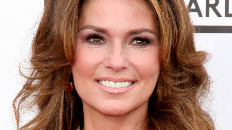 Shania Twain smiling