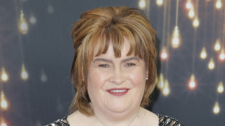 Susan Boyle on AGT red carpet