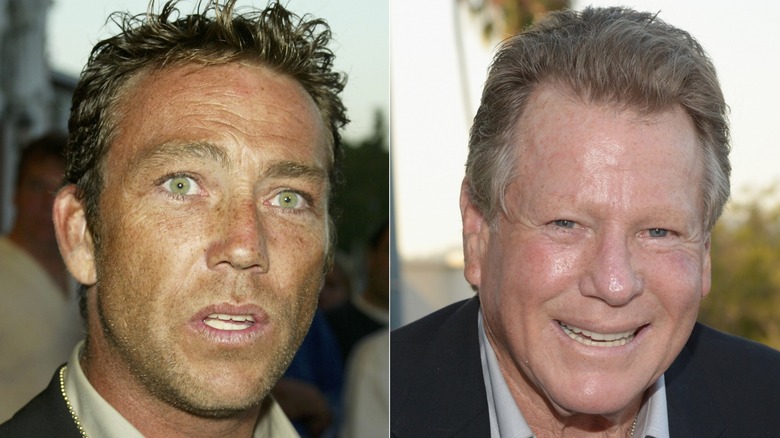 Griffin O'Neal, Ryan O'Neal split image