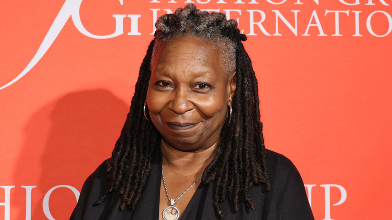 Whoopi Goldberg smiling