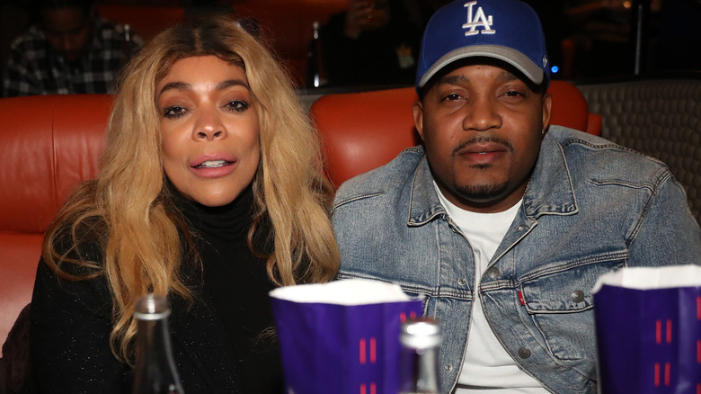 Wendy Williams and DJ Boof sitting together